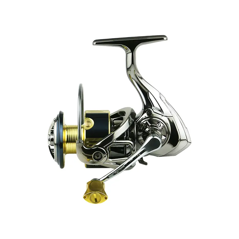 Cuộn câu cá, TZELURE, Dòng MK-lll, Vòng bi 6 + 1, Tỷ lệ tốc độ 5.2: 1, Lực hãm 6-8kg, Cuộn câu khắc kim loại, Tay cầm khắc kim loại, Vòng bi kín đôi, Có sẵn trong các kích cỡ 1000-4000 1