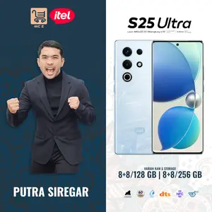[EXCLUSIVE PUTRA SIREGAR] ITEL S25 ULTRA [ 8+8/128GB | 8+8/256GB ] GARANSI RESMI ITEL INDONESIA - IP64 - CORNING GORILLA GLASS 7i