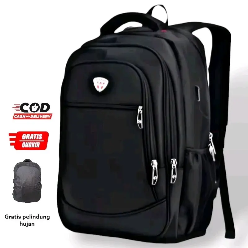 (COD)TAS RANSEL POLO WATER,TAS KERJA,TAS SEKOLAH ,PRIA / WANITA,TERBARU Travel Backpack 2