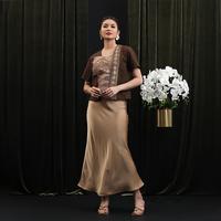 Gambar NONA RARA - Kebaya Stacato Suksma T4400, Baju kerja batik blouse wanita modern - ALL SIZE dari Nona Rara Batik Kota Administrasi Jakarta Timur 5 Tokopedia
