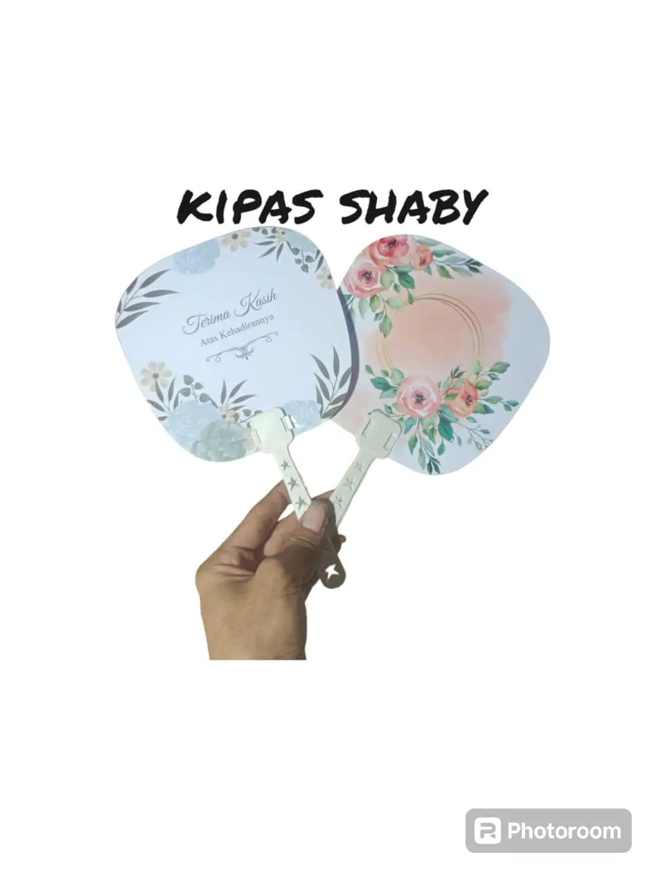 souvenir 100pcs  kipas seby gratis sablon nama + plastik kemas dan kartu ucapan