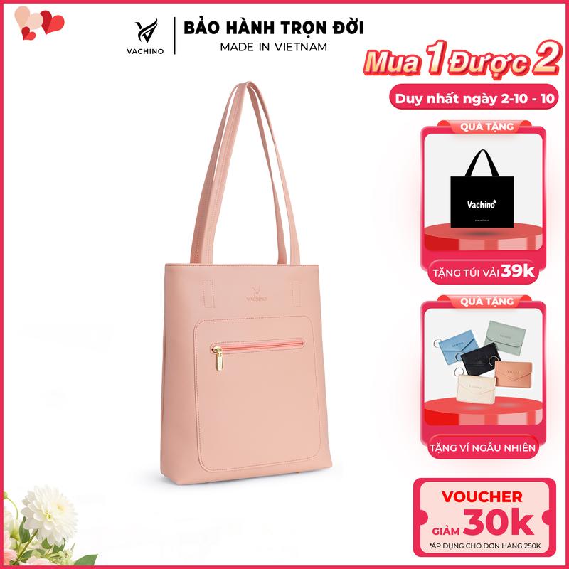 Túi vachino (Túi TOTE da thời trang đựng vừa A4 và laptop 14in - TX003)