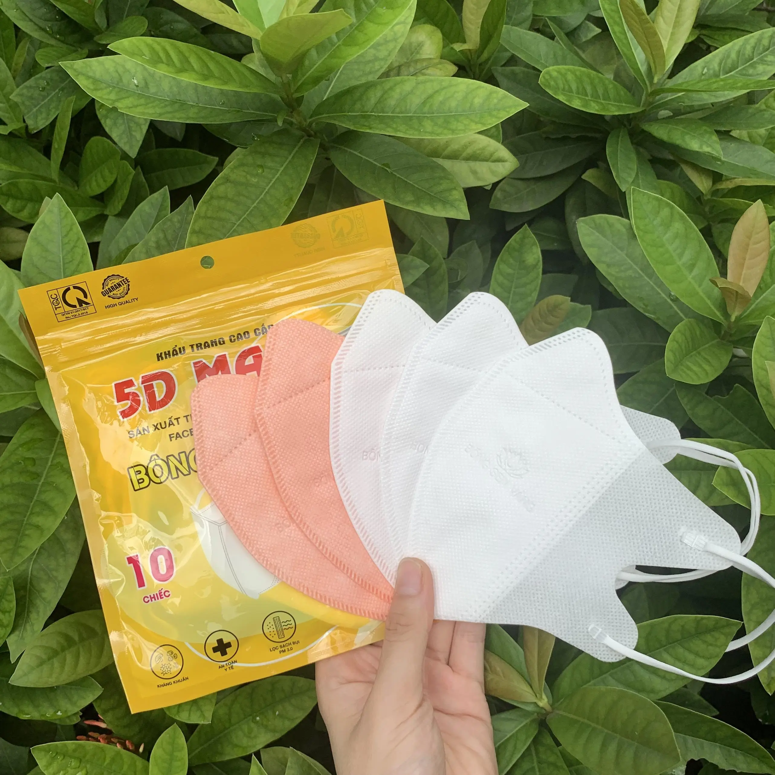 Trắng + Hồng