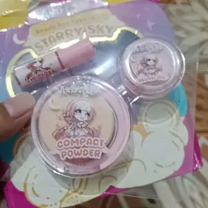 Purbasari - Amara Beauty Bag Make up Kit Starry Sky / Make Up Bag / Makeup Anak BPOM / mainan anak perempuan Set Eyeshadow