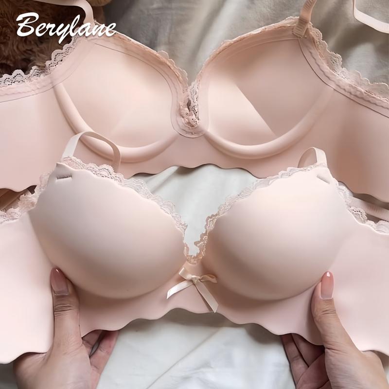 Áo lót ren không gọng ôm sát, nâng ngực dành cho người Việt - Thiết kế phù hợp với áo dài và dành cho ngực nhỏ,Phụ nữ tự tin, tỏa sáng quyến rũ