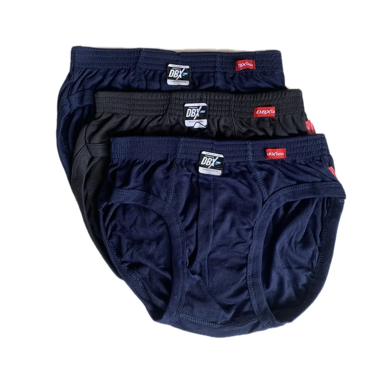 ￼[ Isi 3pcs ]CELANA DALAM LAKI LAKI DEWASA DBX / CD PRIA DEWASA KARET BUNGKUS  Katun Lembut Nyaman
