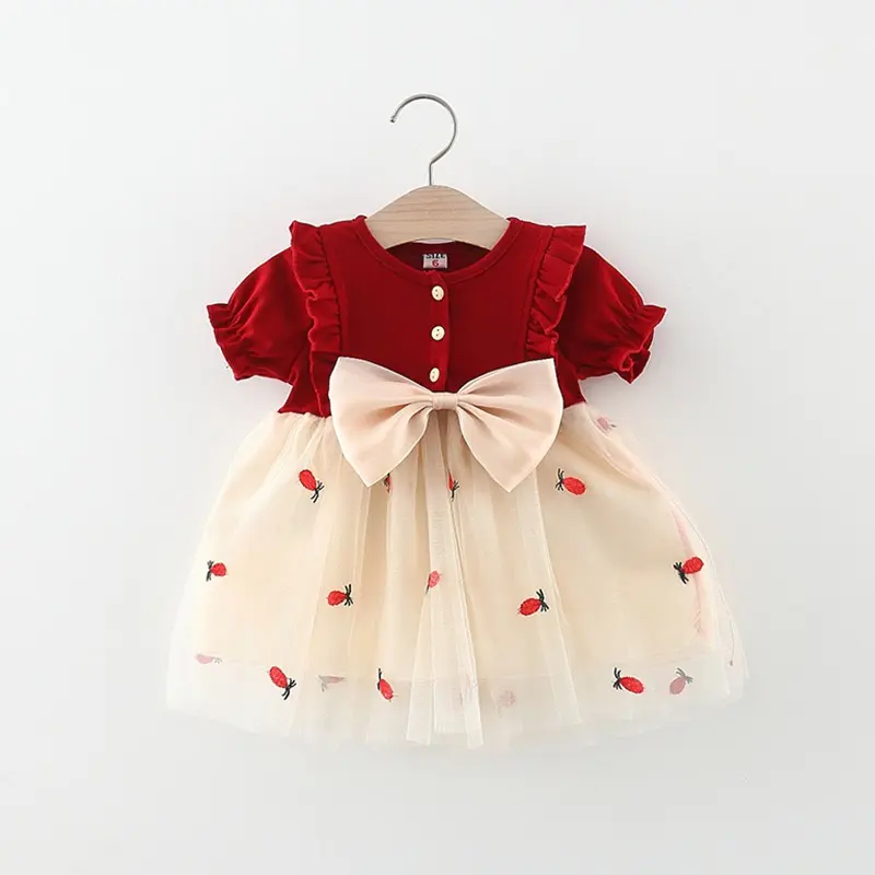 Little Latella Mina Dress Dress Anak Perempuan Dress Cantik Pakaian Anak Perempuan Baju Pesta Anak Baju Imlek Anak Fashion