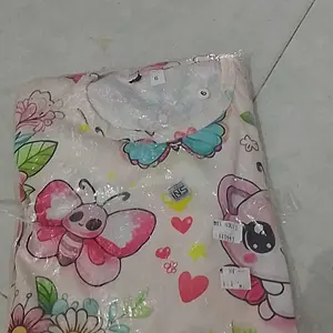 Setelan Anak Perempuan Nouva Nouve Motif Lucu (KODE N = PENDEK, KODE NV= PANJANG)