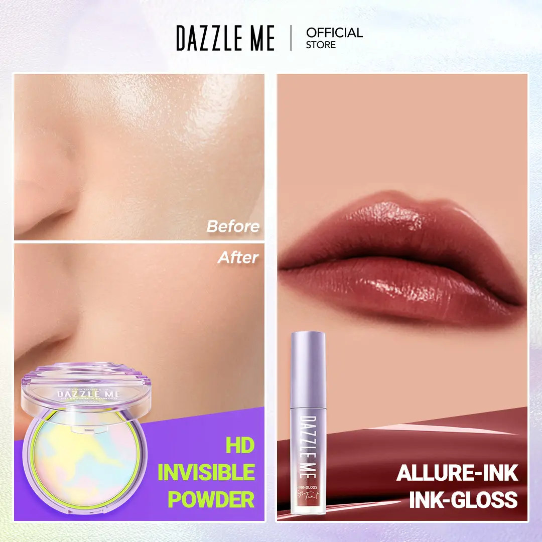 [2pcs] Invisible Powder + Ink-gloss Allure Ink