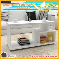 Gambar Coffee Table / Lemari TV buffet drawer Meja Tamu serba guna Oak Putih - CT 01, kardus dari Toko Marga Jaya Furniture_NEW Kota Administrasi Jakarta Timur 3 Tokopedia