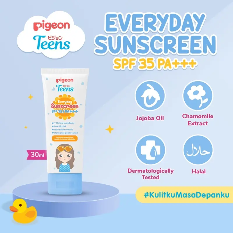 (ISI 5) PIGEON TEENS Teenage Dream Bundle Paket Skincare Remaja 6