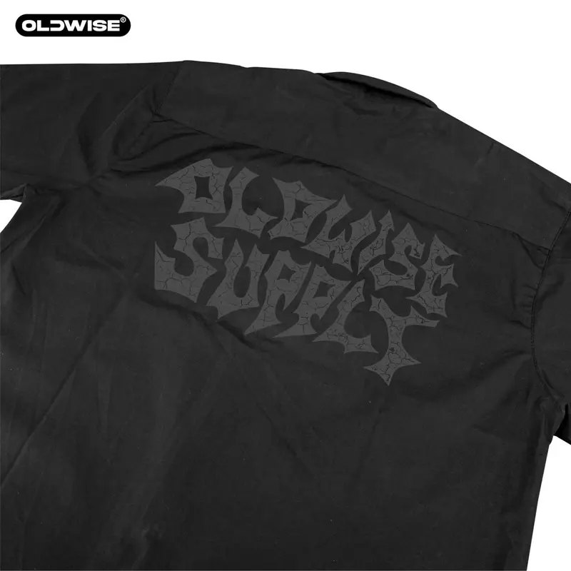 OLDWISE | KEMEJA PENDEK WORKSHIRT | KSCRACKED 5