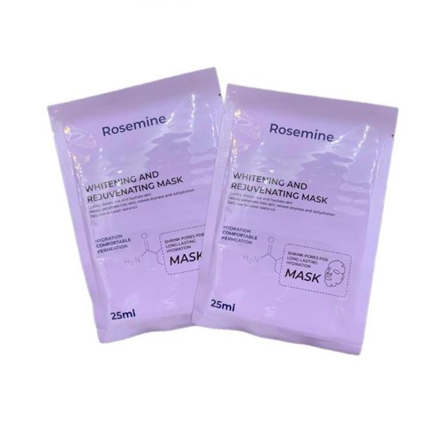 Mặt nạ dưỡng trắng da Rosemine Whitening And Rejuvenating Mask 25ml_Combo 10 miếng