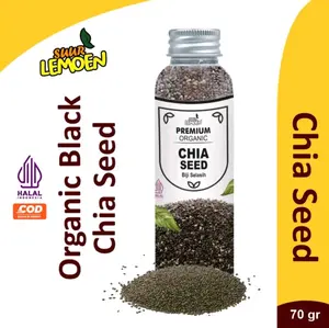CHIA SEED 70 GRAM ORGANIK SUUR LEMON