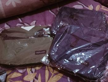 Product Review of PUSHOP PAKET BUNDLING HEMAT PSHP45K-02 - Paket Tas Selempang Pria Wanita 45 Ribu Dapat 3pcs Tas Slingbag Canvas dan Mini Sling bag Casual Polos Cowok Cewek Hitam Pria from A**h 0** 0