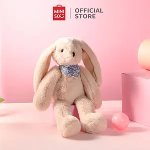 MINISO Boneka Kelinci Mainan Boneka Binatang Lucu Sangat Lembut Nyaman Boneka Import Mainan Anak boneka lucu lembut bantal boneka Stuffed Toy Bunny Hadiah Ulang Tahun cewek boneka hewan lucu kado  Ulang Tahun kado  untuk