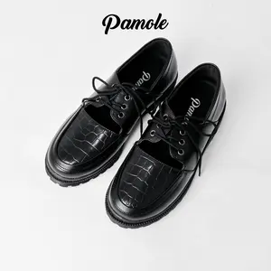 Pamole - Sepatu Loafer Wanita Bahan Kulit Sintetis - Lovi Series