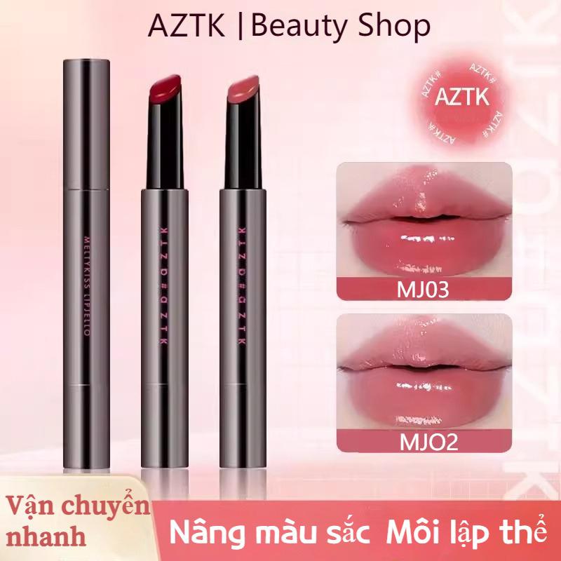 AZTK Sản phẩm mới  xinh đẹp phù hợp với học sinh dưỡng ẩm son môi Giá cả phải chăng Nữ thần mùa hè Miệng sáng lấp lánh Women má hồng son thạch aztk mj03 son bóng  aztk 05 Trang Điểm Cosmetic