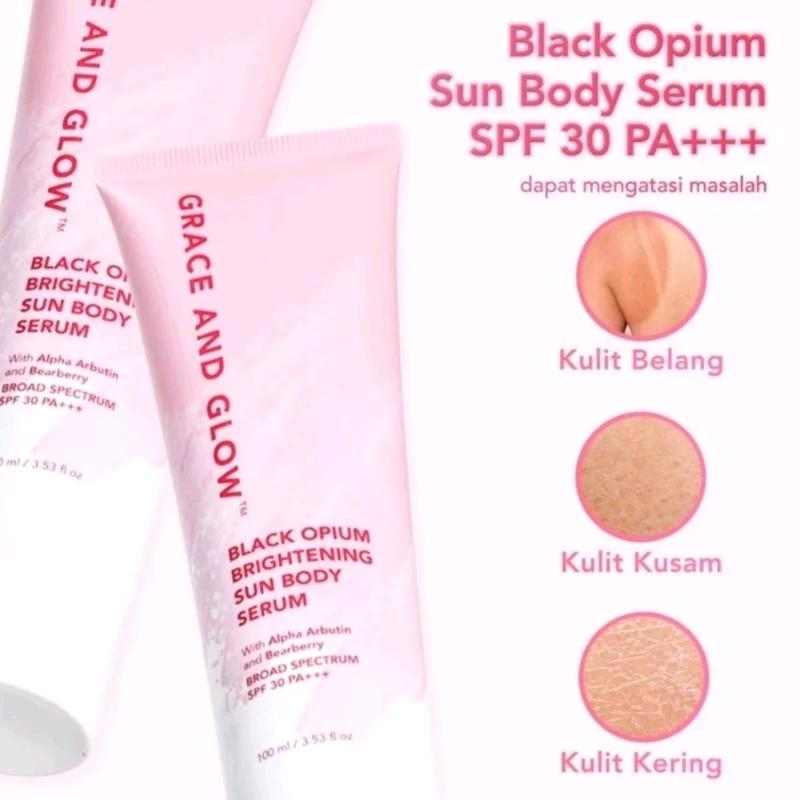(Ready) Grace and Glow Sun Lotion Body Serum Spf 30pa+++ | Sunscreen Sunblock Badan 2