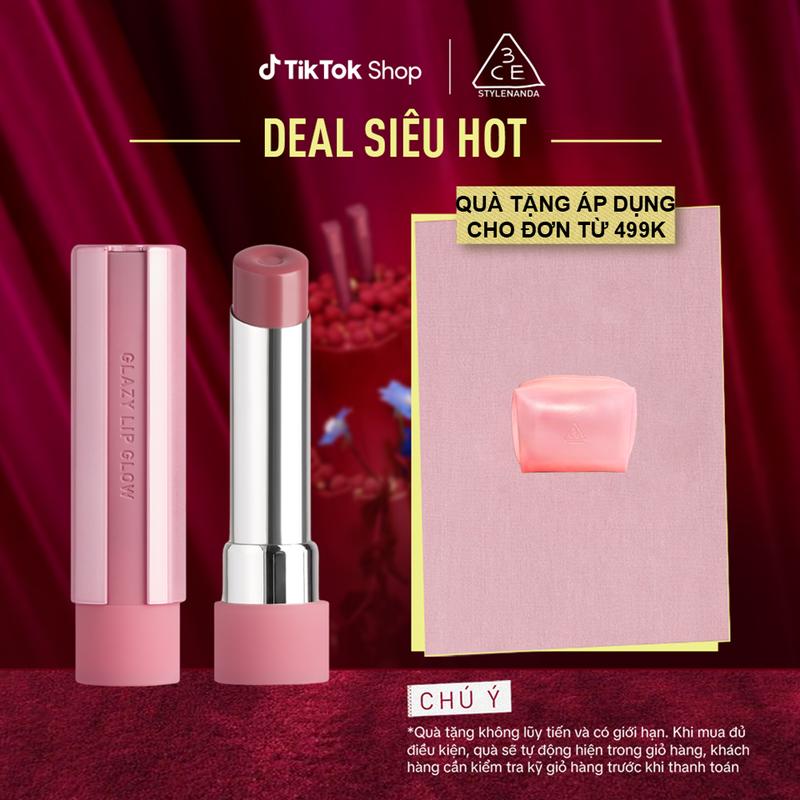 Son bóng dưỡng môi 3CE GLAZY LIP GLOW