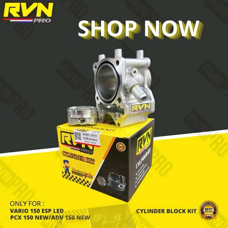 Product Introduction of BLOK SEHER BORING PAKET BOREUP BORE UP VARIO 150 125 ESP LED PCX 150 NEW ADV 150 VARIO 125 LED TECHNO 60MM 60 MM 62MM 62 MM RVN 34