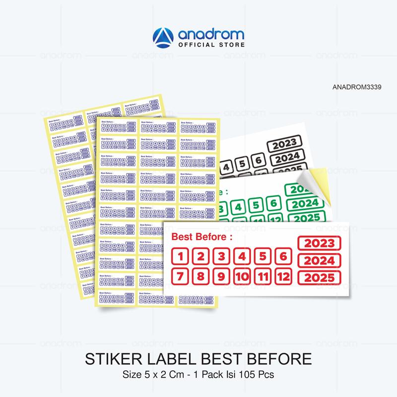 Problems Before Sticker Sticker Label Best Before | Sticker Label Expired Date | Size 5x2 Cm ...