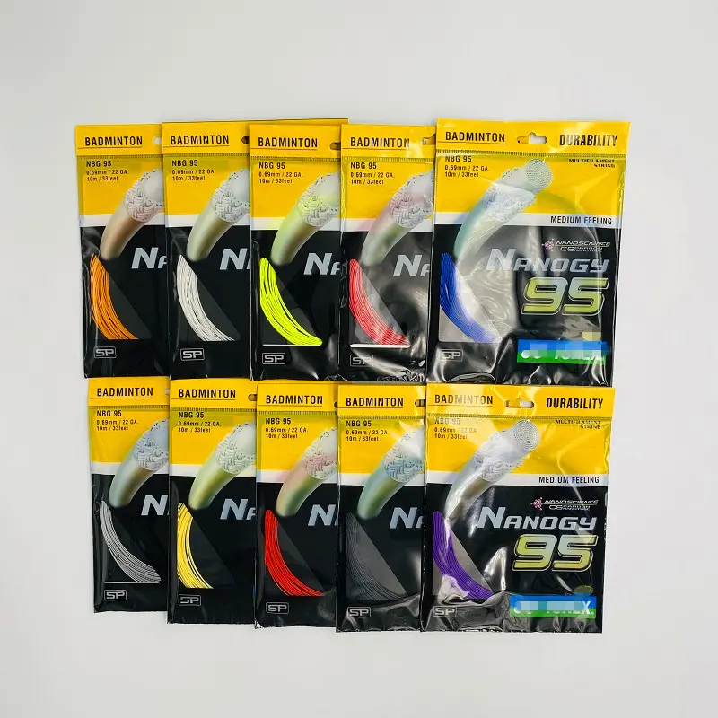 Dây đeo vợt cầu lông, Yonex, Tương thích với BG80power, BG98, BG99, BG65, BG65ti, BG66ul, Thích hợp để chơi và tập luyện, Dây cầu lông 6