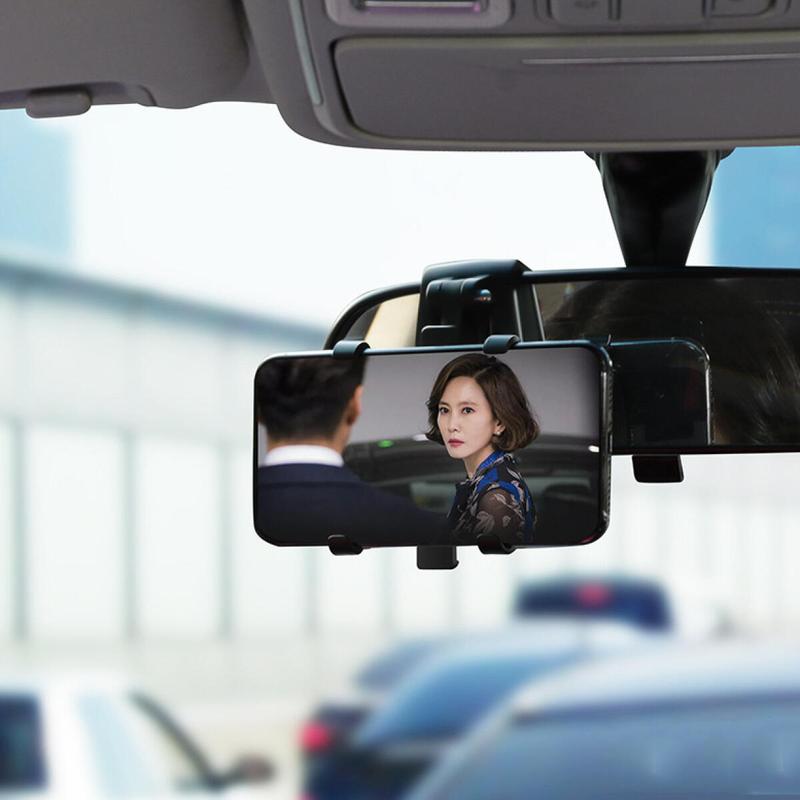 Universal Dudukan Telepon Dasbor Mobil Car Phone Holder Dudukan HP Tersedia Untuk Ponsel Ukuran 3 - 7 inci Dudukan Telepon Snap-On Mudah Dipasang Dan Dihapus 3