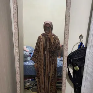 (Bisa cod) gamis kaftan namira jumbo wanita muslim abaya