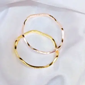 Glans Gelang Bangle Gelombang Slim Kait 17k fashion