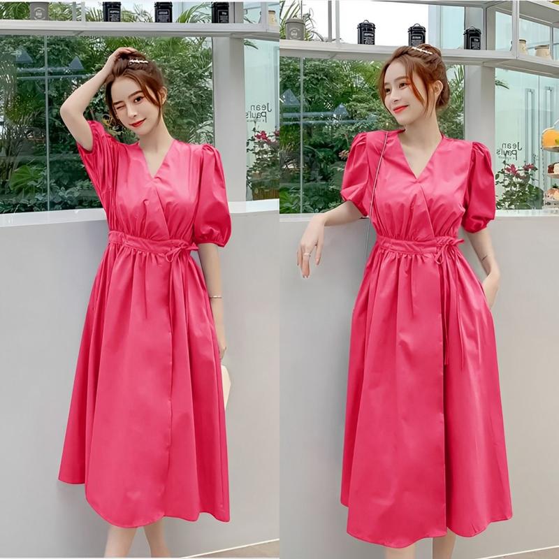 RO Dress Miyuki Big Size XXXL Ld 100 - 120 cm P 120 cm B 308 gr Mosscrepe Viscose #4210 3