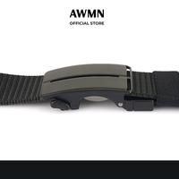 Gambar AWMN Ikat Pinggang Canvas Army Metal  Multicolor - AW21 Gesper Kanvas - Hitam-Cream, Hitam dari AWMN Explorer Kota Tangerang Selatan 3 Tokopedia