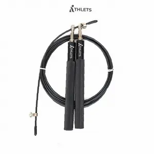 ATHLETS Skipping Premium | Tali Skipping | Jump Ropes Alumunium Handles Gym Fitness Speed Rope | Kekinian