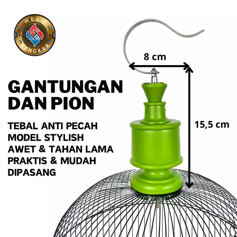 SET SANGKAR LOVEBIRD PVC HITAM OVAL / KAPSUL BESI IMPORT KANDANG LOVEBIRD SANGKAR BURUNG LOVE BIRD PARKIT KENARI SANGKAR 2