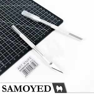 Pisau Seni / Ukir / Pen-Type Precision Art / Craft / Hobby Knife / Cutter Samoyed AK-2S