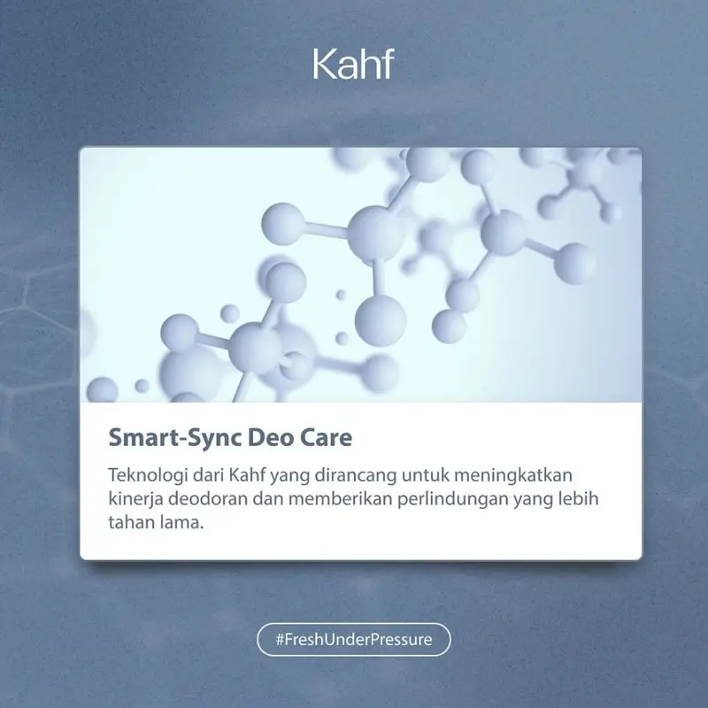 Kahf Antiperspirant Deodorant Roll On 45ml/Clean Fresh/Cooling Power/Extra Dry Bau Kering 5