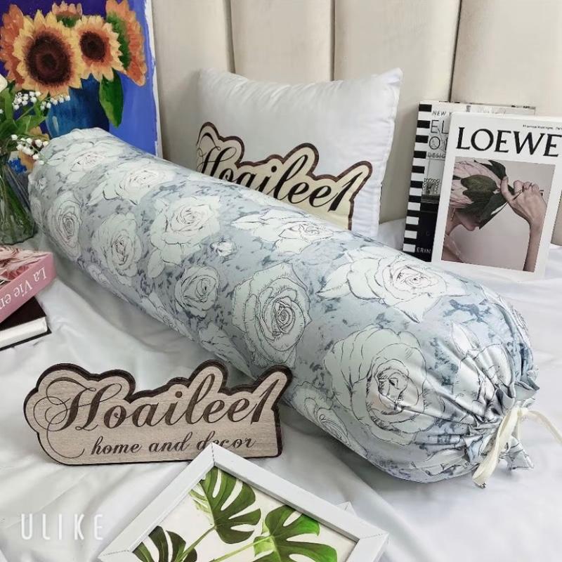 Vỏ gối ôm lụa thái dây rút chuông xinh tiện lợi mềm mịn dễ sử dụng