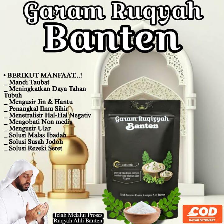100gr GARAM RUQYAH BANTEN -ikhtiar & doa- garam laut & bidara 100gr GARAM RUQYAH BANTEN -ikhtiar & doa- garam laut & bidara