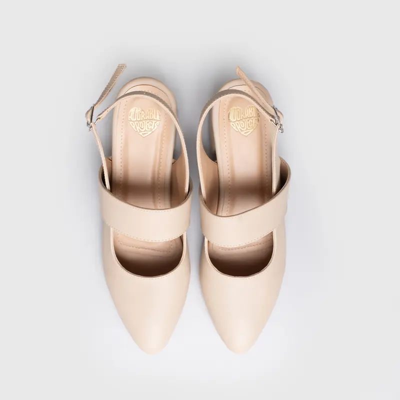 Adorable Projects - Starky Heels Ivory - Sepatu Wanita Sandal 2