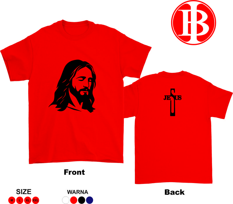 KAOS ROHANI JESUS / UNISEX TSHIRT / SALIB YESUS / KAOS KRISTEN Baju Distro 3
