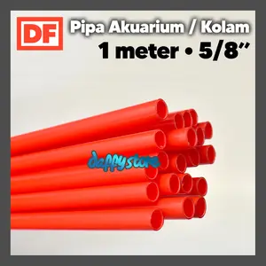 Pipa DF 5/8" inch panjang 1 Meter pipa akuarium kolam