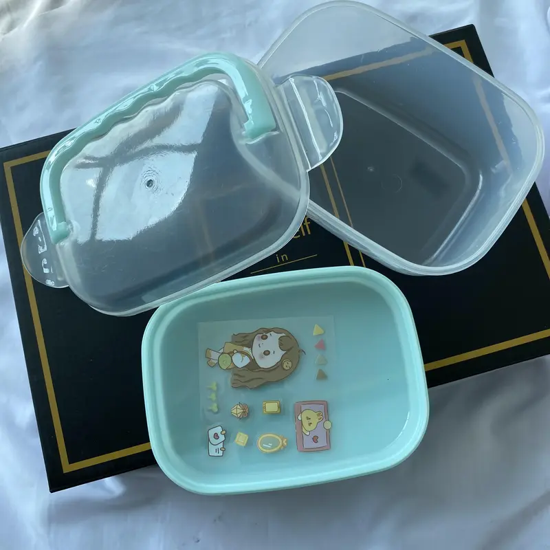 lunchbox anak Lunch box mini makanan murah kitchenware school lunch lunch box 2
