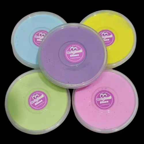 Original Slime 200cc Mainan Anak Slime Murah Tekstur Slime Padat dan Tidak Lengket 2