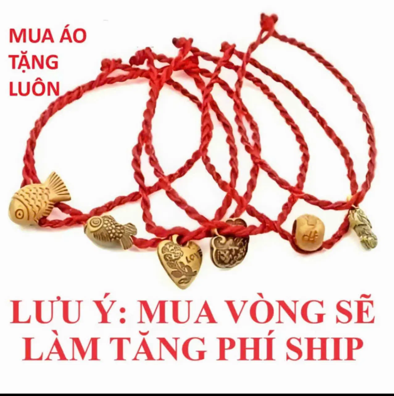 [ QUÀ TẶNG ] vòng tay may mắn - 1