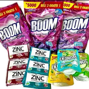 paket meriah ( 3Boom 5000+12shamp0 3ekonomi2000) promo hemat