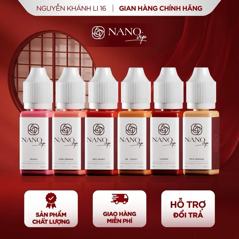 [Mực Viết Bút Máy Nano Học Sinh] BẢN NÂNG CẤP - Mực MÔI ,MÀY - Chai 10ml