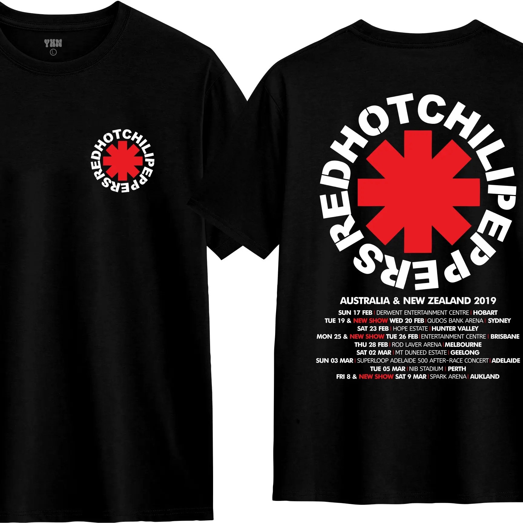 kaos band red hot chili pepper - Kaos distro pria dan wanita Unisex - kaos vintage - yahanu project
