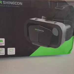 Shinecon VR Box IMAX Virtual Reality Glasses G10 Untuk HP max 7 inch Material ABS Berkualitas Tali Elastis Nyaman Lensa Bulat Lebar Desain Ergonomis Kompatibel 4.7-7 inch
