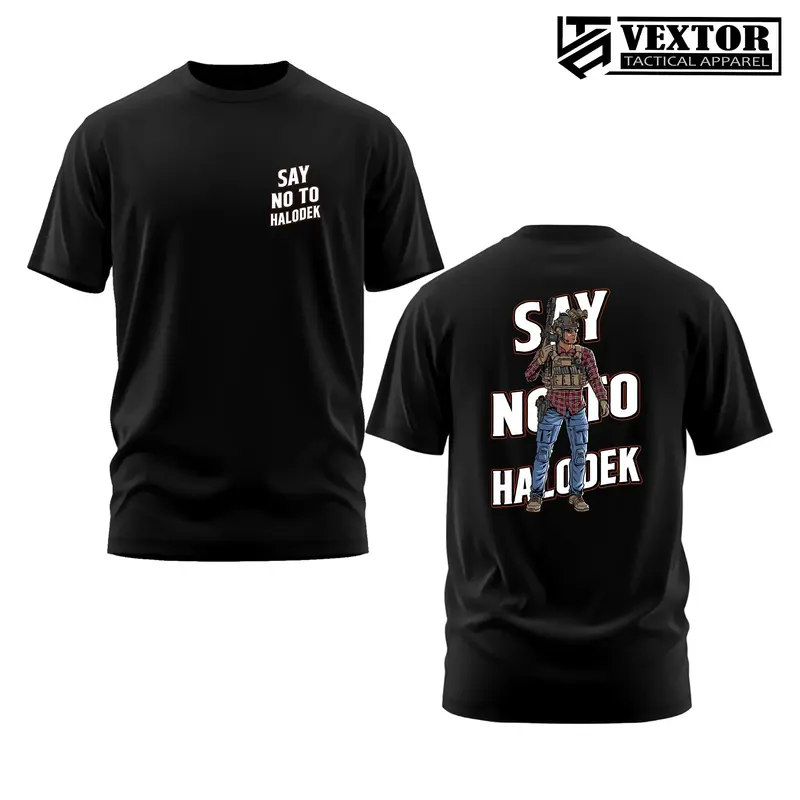 Baju Kaos Tactical Say No To Halodek Anti Halo Halo Dek 2