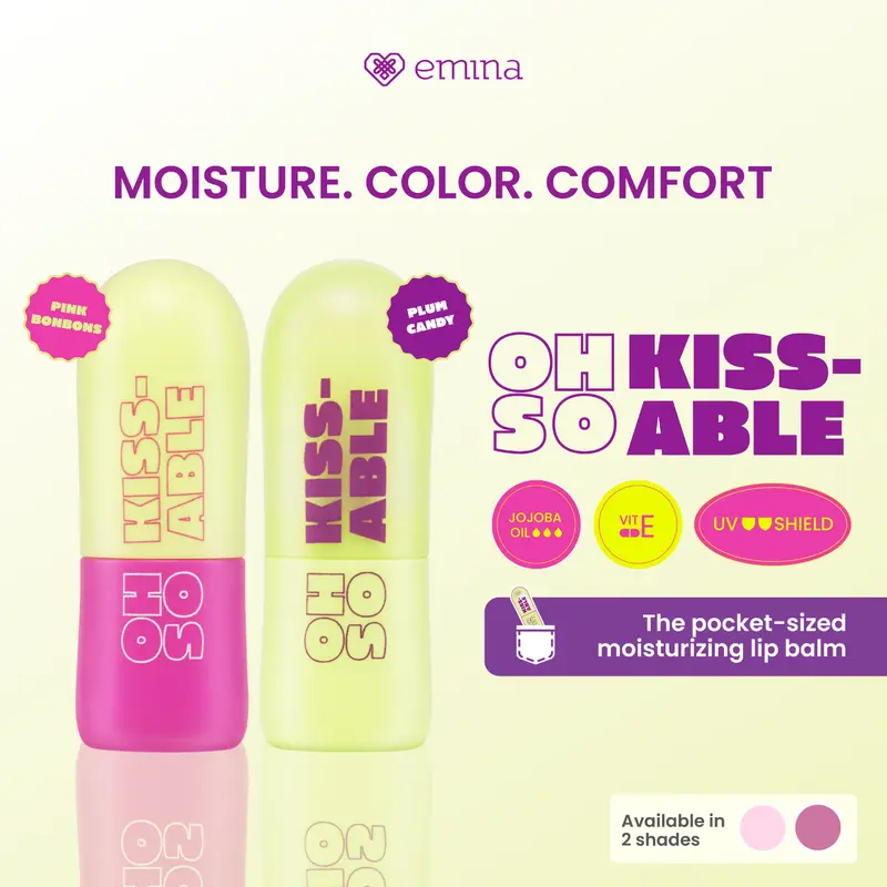 Emina lip balm Oh So Kisable Tinted Balm Stick 0